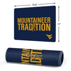 West Virginia University Climb Higher Gaming Mouse Pad