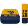 West Virginia University WV Yello Split Apple TV Skin -Skinit Store west virginia university apple tv 4k skin 1615400705 SKNWSTVRG02APTV4K PR 01