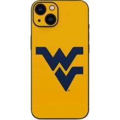 West Virginia University Yellow Background IPhone 15 Skin -Skinit Store west virginia yellow background iphone 15 skin 1692665834 SKNUNIWESX3IPHN15 PR 01