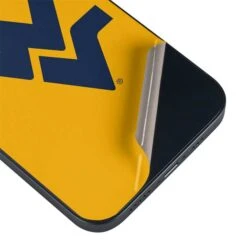 West Virginia University Yellow Background IPhone 15 Skin -Skinit Store west virginia yellow background iphone 15 skin 1692665834 SKNUNIWESX3IPHN15 PR 03