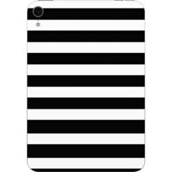 White And Black Stripes Apple IPad Mini Skin