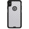 White Carbon Fiber Specialty Texture Material Otterbox Commuter IPhone Skin