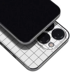 White Grid IPhone 15 Pro Skin -Skinit Store white grid iphone 14 pro skin 1662674385 SKNFSHION10IPH14P PR 04 060dc758 cd50 4dbb 8390 5340a1c434a9