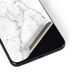 White Marble Galaxy S22 Plus Skin 9 White Marble Galaxy S22 Plus Skin -Skinit Store white marble galaxy s22 plus skin 1646336813 SKNMARBLEX1GLX22P PR 04