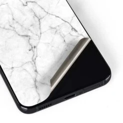 White Marble Galaxy S22 Skin -Skinit Store white marble galaxy s22 skin 1646266044 SKNMARBLEX1GLXY22 PR 04
