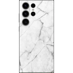 White Marble Galaxy S23 Ultra Skin