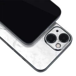 White Marble IPhone 14 Skin -Skinit Store white marble iphone 14 skin 1662164497 SKNMARBLEX1IPHN14 PR 04