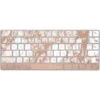 White Rose Gold Marble Magic Keyboard Skin