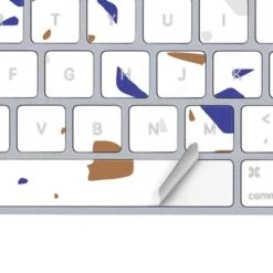 White Terrazzo Magic Keyboard Skin -Skinit Store white terrazzo magic keyboard skin 1616706995 SKNSPCKLE09AMKBDX PR 04