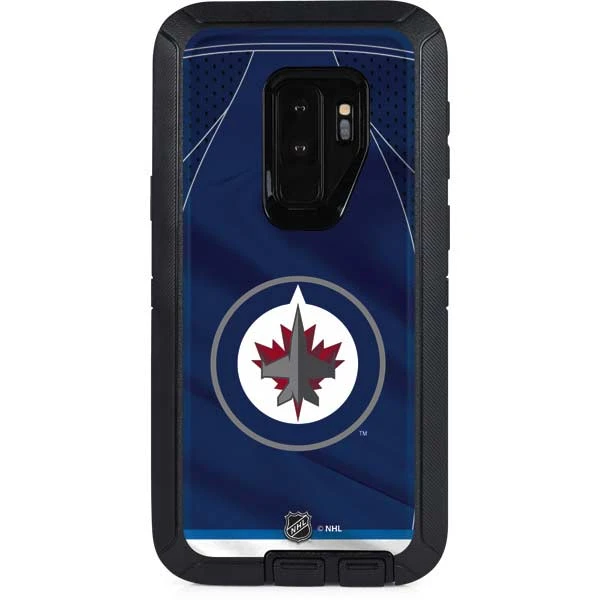 NHL Winnipeg Jets Jersey Otterbox Defender Galaxy Skin 3 NHL Winnipeg Jets Jersey Otterbox Defender Galaxy Skin