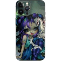 Winter Fairy With Frost Dragon By Jasmine Becket-Griffith IPhone 15 Pro Max Skin