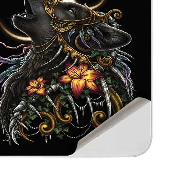 Wolf Howling By Sarah Richter Surface Duo Skin 6 Wolf Howling By Sarah Richter Surface Duo Skin - Image 4