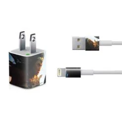 DC Comics Wonder Woman Action Pose Poster IPhone Charger (5W USB) Skin