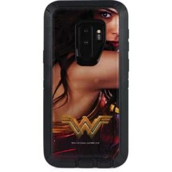 DC Comics Wonder Woman Battle Ready Poster Otterbox Defender Galaxy Skin
