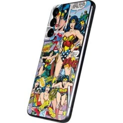 DC Comics Wonder Woman Comic Blast Galaxy S22 Skin -Skinit Store wonder woman comic blast galaxy s22 skin 1646266067 SKNWONWOM12GLXY22 PR 02