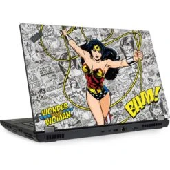 DC Comics Wonder Woman Classic Action Pose Lenovo ThinkPad Skin