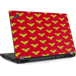 DC Comics Wonder Woman Logo Pattern Lenovo ThinkPad Skin