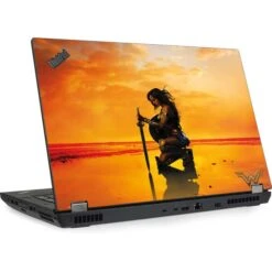 DC Comics Wonder Woman Character Movie Poster Lenovo ThinkPad Skin