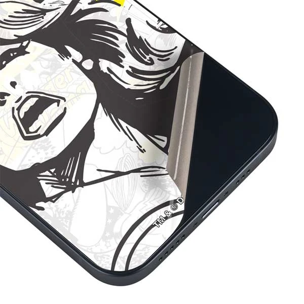 DC Comics Wonder Woman Vintage Comic Art IPhone 15 Skin 5 DC Comics Wonder Woman Vintage Comic Art IPhone 15 Skin - Image 3