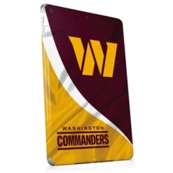 NFL Washington Commanders Flag Apple IPad Skin -Skinit Store wshcmm09 ipad 9.7in 2018 skin 1646858688 SKNWSHCMM09IP9718 PR 02