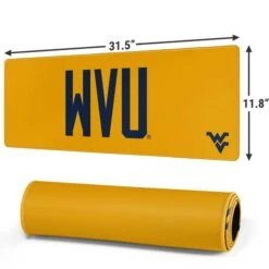 West Virginia University WVU Gaming Mouse Pad -Skinit Store wvu large gaming mouse pad 1712076549 MSPWSTVRG01GAMGLG PR 02