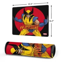 Marvel X-Men Wolverine Gaming Mouse Pad -Skinit Store x men wolverine medium gaming mouse pad 1747939650 MSPMRVXMN01GAMGMD PR 02
