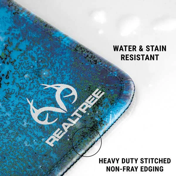 RealTree Xtreme Blue Camo Gaming Mouse Pad 7 RealTree Xtreme Blue Camo Gaming Mouse Pad - Image 5