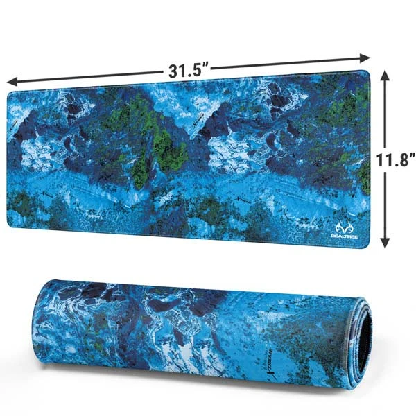 RealTree Xtreme Blue Camo Gaming Mouse Pad 5 RealTree Xtreme Blue Camo Gaming Mouse Pad - Image 3