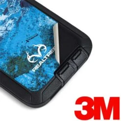 RealTree Xtreme Blue Camo Otterbox Defender Galaxy Skin -Skinit Store xtreme blue camo otterbox defender galaxy s9 plus skin 1699394301 SKNRELTRE09OBS9PD PR 03