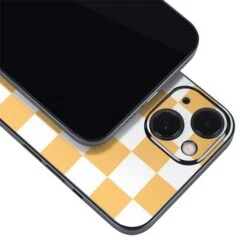 Yellow And White Checkerboard IPhone 14 Skin -Skinit Store yellow and white checkerboard iphone 14 skin 1662164581 SKNCHKRHP05IPHN14 PR 04