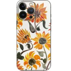 Yellow Sunflower By Cat Coq IPhone 15 Pro Skin