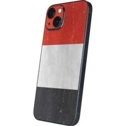 Yemen Flag Distressed IPhone 15 Skin -Skinit Store yemen flag distressed iphone 15 skin 1692665885 SKNFLGDIS96IPHN15 PR 02