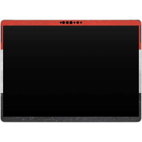 Yemen Flag Distressed Surface Pro 8 Skin 4 Yemen Flag Distressed Surface Pro 8 Skin - Image 2